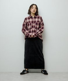 Green Parks 楽ちんシャギーＩラインスカート