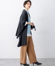 23区 カシミヤブレンド マルチ ケープ