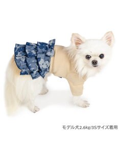 PET PARADISE J.PRESS ジャガード スカートつなぎ 小型犬