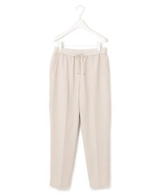 ICB L 【新色追加・洗える】 FluidBackSatin ドロストパンツ