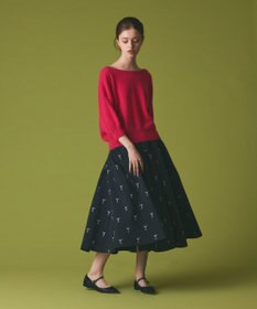 GRACE CONTINENTAL カクテルモチーフスカート