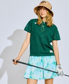 PW CIRCULUS 【ペチパンツ付】【WOMEN】タイダイ フレアスカート ゴルフウェア レディース