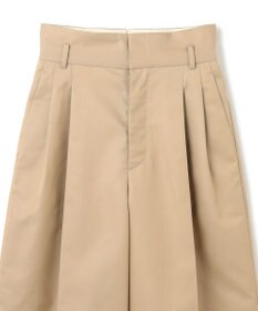 uncrave チノギャバジン ワイドトラウザー