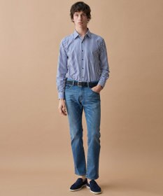 JOSEPH ABBOUD 【JAPANファブリック/ストレッチ/軽量】ライトオンス ストレッチ デニム パンツ