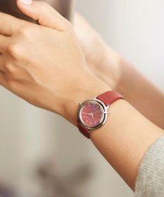 CITIZEN 【3ポイントのダイヤが輝く2WAYモデル】電池交換不要の替えバンド付き腕時計 CITIZEN L 光発電エコ・ドライブ