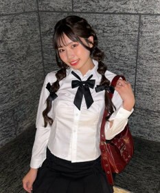 WEGO 【SCHOOLITEM】セミロングスクールリボン