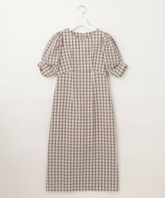 Feroux 【洗える】サッカーチェック ワンピース