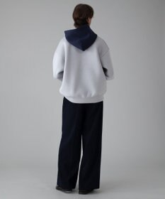 WEGO 【ユニセックス着用ITEM/MLサイズ展開】ワンポイントバイカラープルパーカー