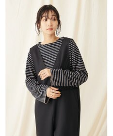 CRAFT STANDARD BOUTIQUE ボーダーワッフルプルオーバー