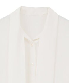 AMERICAN HOLIC 【イージーケア】ナロータイブラウス