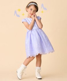 ANY KIDS バックサテンシャンタン ドレス