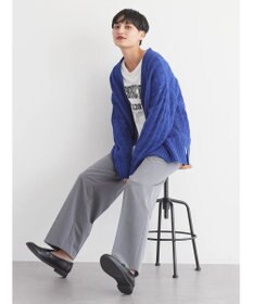 AMERICAN HOLIC スクエア柄Ｖネックニットカーディガン