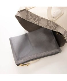 UNBILLION カシュカシュ cachechche / セパレートカラーパーテーショントート