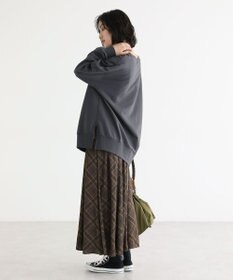 Green Parks カレッジロゴ裏毛チュニック