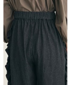 Green Parks ■ＥＳＣＡＲ　デニムサイドラッフルパンツ