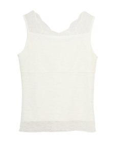 earth music&ecology 接触冷感２ｗａｙレースタンクトップ