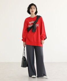 Green Parks カレッジロゴ裏毛チュニック