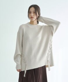 YECCA VECCA レースアップニット