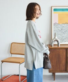 Green Parks カレッジロゴ裏毛チュニック