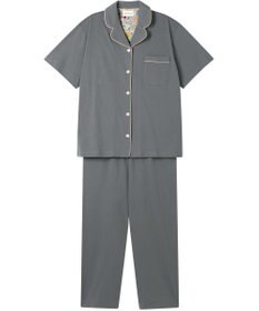 une nana cool 【綿100％】40ハイゲージ天竺半袖パジャマ MADE WITH LIBERTY FABRIC