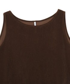 AMERICAN HOLIC シアーベロアタンクトップ