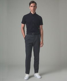 GOTAIRIKU 【ビジカジ兼用】ゴムメッシュ レザーコンビベルト