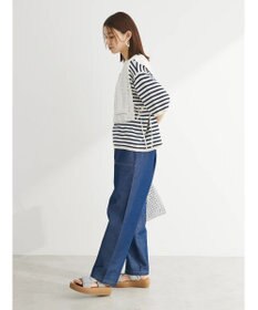 Green Parks インド綿　スクエアレース衿