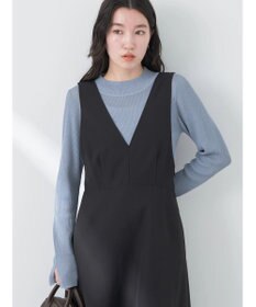 earth music&ecology シアーリブニットプルオーバー