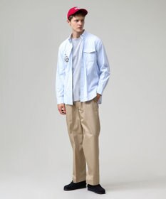 J.PRESS MEN 【J.PRESS ORIGINALS】【UNISEX】Cotton Twill New Piped Stem Chino Trousers