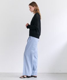 BEIGE， ARSENOPY / コットンドライタッチ Vネックニット