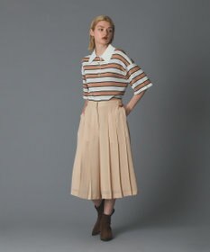 GRACE CONTINENTAL プリーツキュロットパンツ