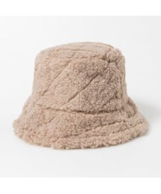 UNBILLION カシュネ cache nez / キルティングフェイクファーバケットハット