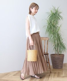 AMERICAN HOLIC ロゴ刺繍ノースリーブプルオーバー