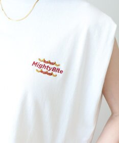 AMERICAN HOLIC ロゴ刺繍ノースリーブプルオーバー