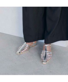 MODE ET JACOMO <carino>ポインテッドトゥグルカサンダル