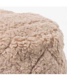 UNBILLION カシュネ cache nez / キルティングフェイクファーバケットハット