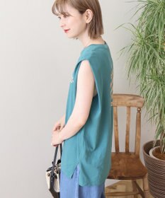 AMERICAN HOLIC ロゴ刺繍ノースリーブプルオーバー