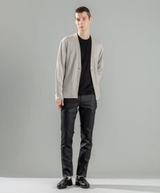 JOSEPH HOMME 【洗える/和紙使用】ウォッシャブルペーパー　カーディガン