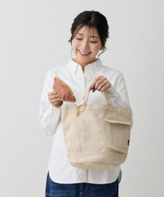 ROOTOTE 0131 RTふかふかパンポーチ＆ショッパー【企画デザイン2時×イラストレーター・つゆこ×ROOTOTE】