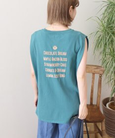 AMERICAN HOLIC ロゴ刺繍ノースリーブプルオーバー