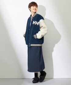 HELLY HANSEN 【リバーシブル・保温・ECO素材】ファイバーパイルリバーシブルバーシティージャケット
