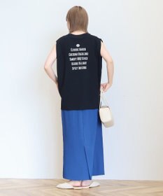 AMERICAN HOLIC ロゴ刺繍ノースリーブプルオーバー