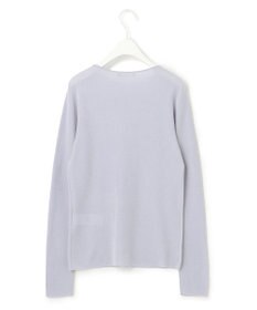 ICB 【洗える】 コットンアセテートシアー ニット