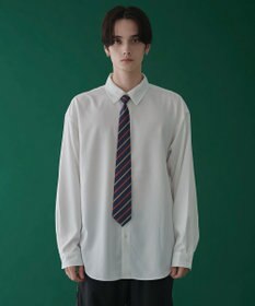 WEGO タイ付きシャツ(LS)