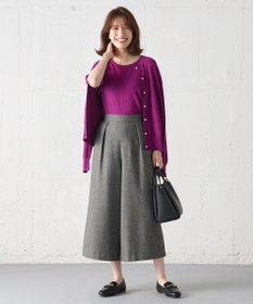 ANY 【洗濯機可/UVカット】パールポイントアンサンブル