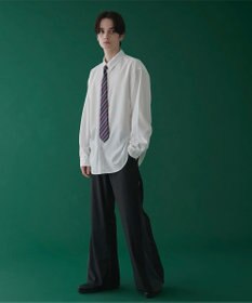 WEGO タイ付きシャツ(LS)