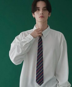 WEGO タイ付きシャツ(LS)