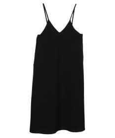 AMERICAN HOLIC 丈違いフクレジャガードキャミワンピース