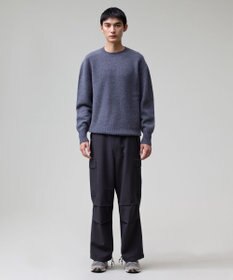 J.PRESS MEN 【J.PRESS ORIGINALS】【UNISEX】Shaggy Saddle Crew Neck Sweater