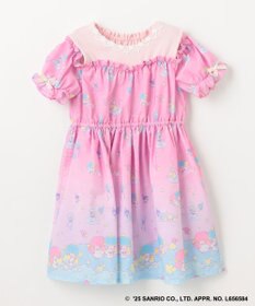 ANY KIDS 【any FAM× リトルツインスターズ 】キキ&ララ オン・オフショルダーワンピース